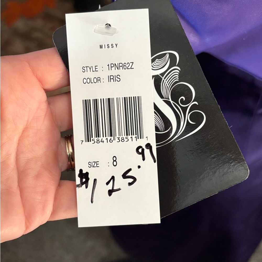 Jax Purple Backless Dress - Picture 5 of 6